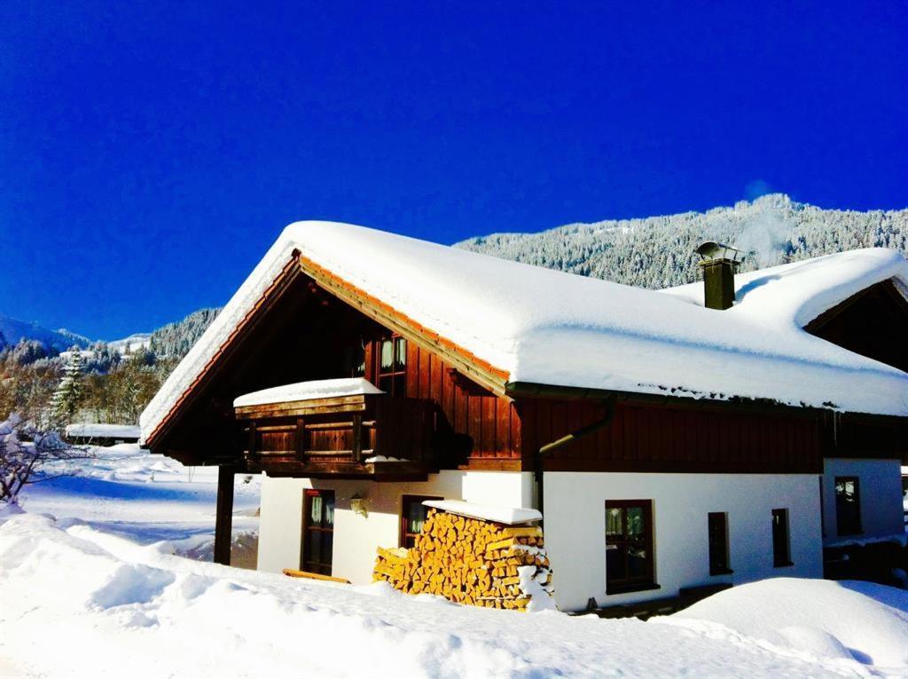 Landhaus Alpenstern Unterjoch Exterior foto
